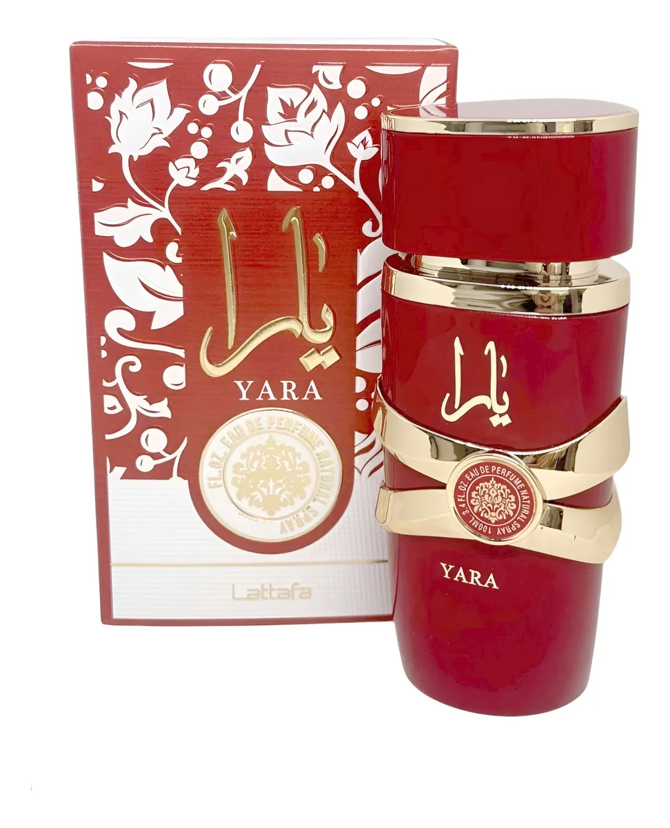 Miniatura 3 de Perfume arabe Yara Rojo Lattafa 100ml